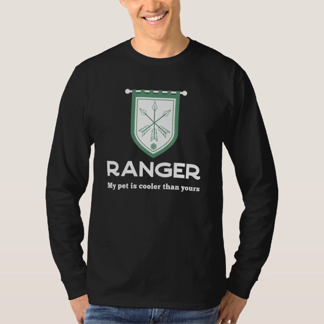 T-shirt Classe Ranger RPG - Mon Animal De Compagnie Est Gl (Devant)