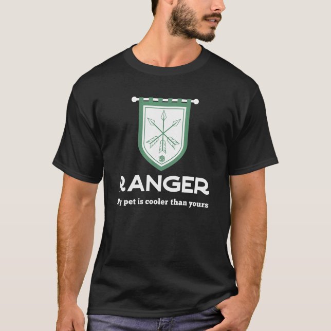 T-shirt Classe Ranger RPG - Mon Animal De Compagnie Est Gl (Devant)