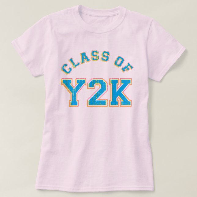 T-shirt Classe Rétro Y2K (Design devant)