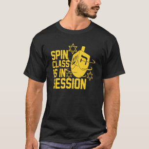 T-shirt Classe Spin En Session Dreidel Funny Jewish Hanu