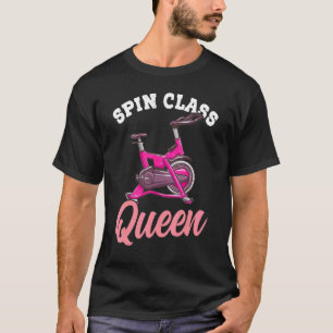 T-shirt Classe Spin Queen Cyclisme intérieur femmes