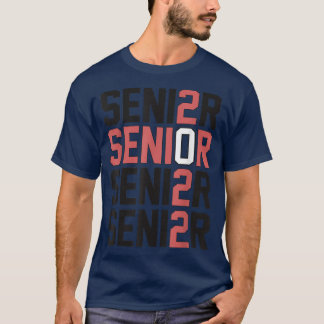 T-shirt Classe supérieure de 2022 e année