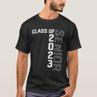 T-shirt Classe Supérieure De 2023 Diplôme 2023 23 Senior