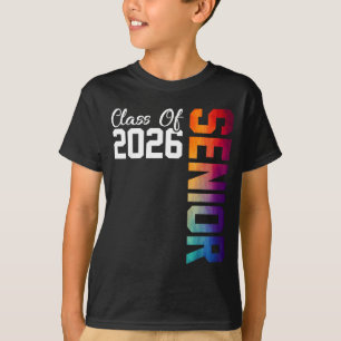 T-shirt Classe terminale de la promotion 2026 diplômée du