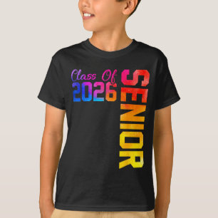 T-shirt Classe terminale de la promotion 2026 diplômée du