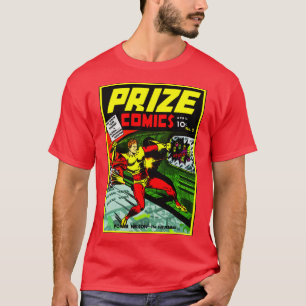 T-shirt Classic 1940's PRIZE Comics 