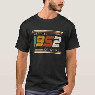 T-shirt Classic 1952 Original Vintage 70E Anniversaire