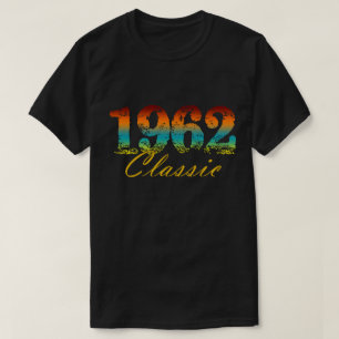 T-shirt Classic 1962 Tee Né en 1962 Cadeaux d'anniversair