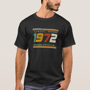 T-shirt Classic 1972 Original Vintage