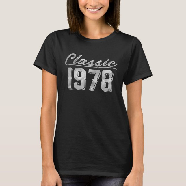 T-shirt Classic 1978 Toutes les pièces d'origine B Jour Vi (Devant)