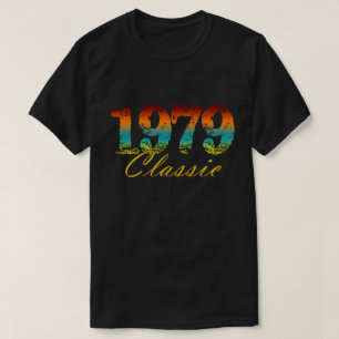 T-shirt Classic 1979 Tee Né en 1979 Cadeaux d'anniversair