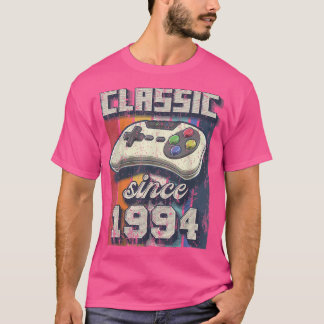 T-shirt Classic 1994 28e Anniversaire Retro Video Game Con