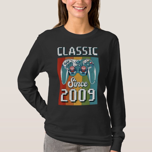 T-shirt Classic 2009 13e Anniversaire Contrôleur de jeu vi (Devant)