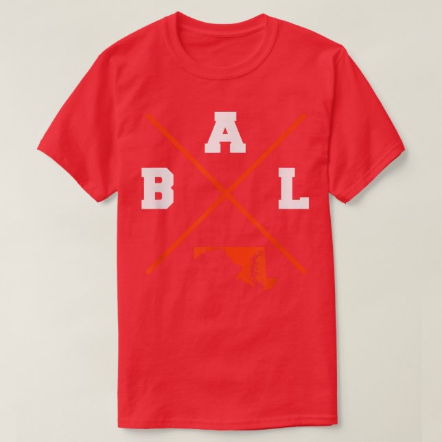 T-shirt Classic BAL Baltimore Maryland (Design devant)