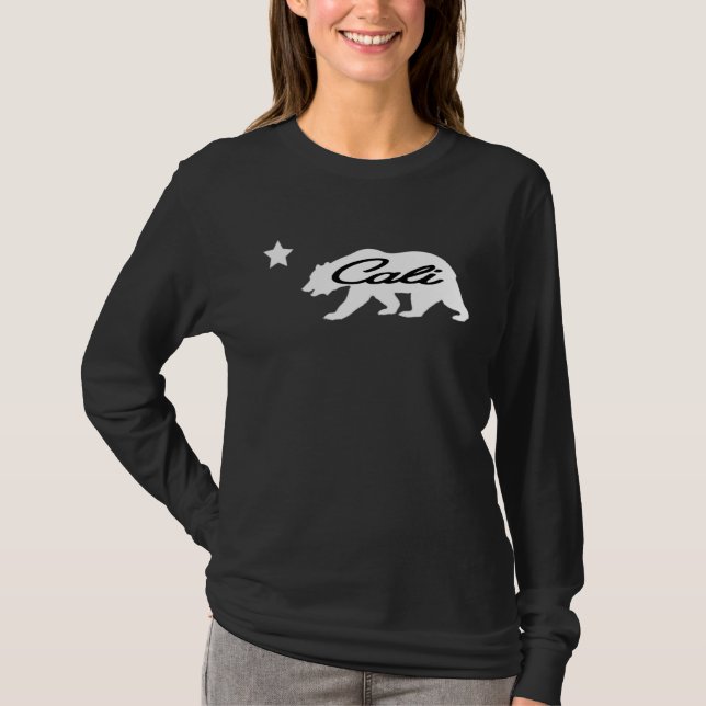 T-shirt Classic California Bear Apparel  Cute & Stylish Ca (Devant)