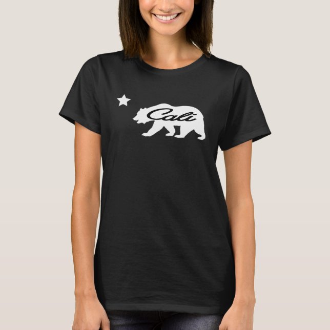 T-shirt Classic California Bear Apparel  Cute & Stylish Ca (Devant)