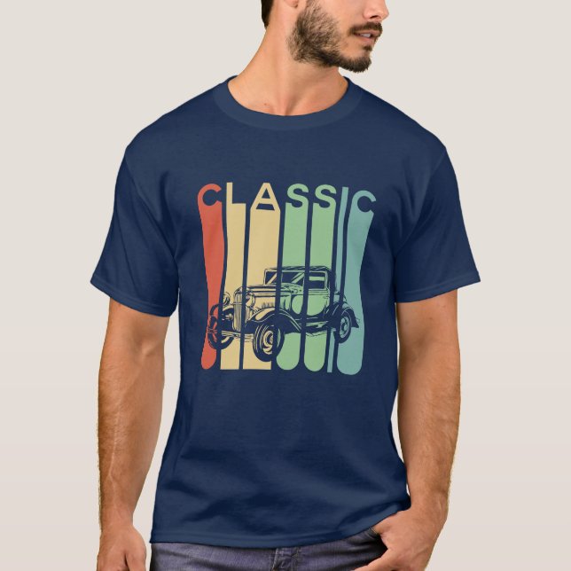 T-shirt "Classic Car Vibes – Retro & Stylish" (Devant)