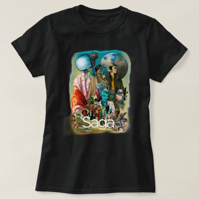 T-shirt Classic de Saga comic (Design devant)