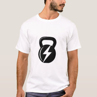 T-shirt Classic Kettlebell Lightning Symbol Shirt