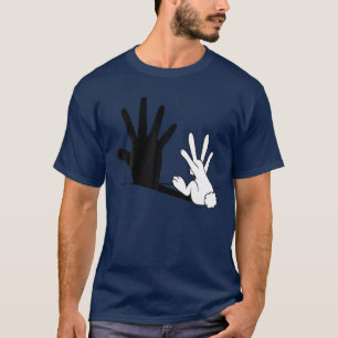 T-shirt Classic Mains de lapin ombres