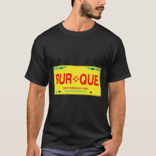 T-shirt Classic Nouveau-Mexique Plaque de licence BURQUE