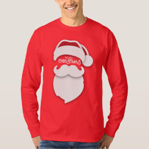 T-shirt "Classic Père Noël Vibes" - Barbe Festive et Chris