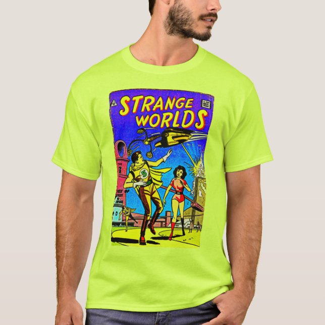 T-shirt Classic Strange Worlds (Devant)