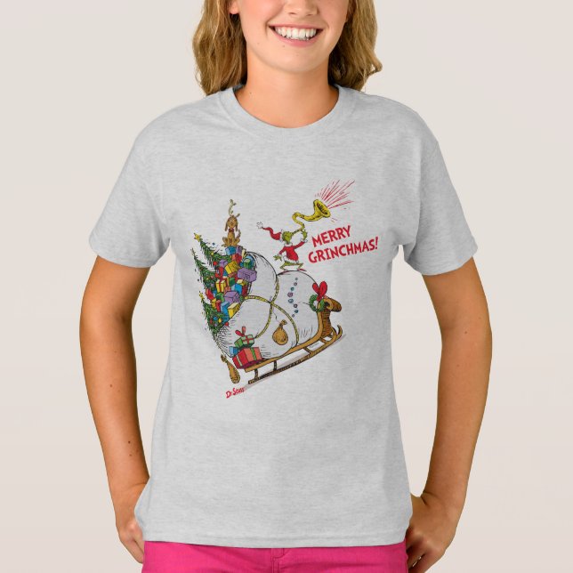 T-shirt Classic The Grinch | Joyeux Grinchmas ! (Devant)