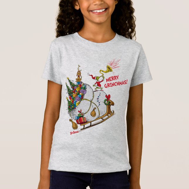 T-Shirt Classic The Grinch | Joyeux Grinchmas ! (Devant)