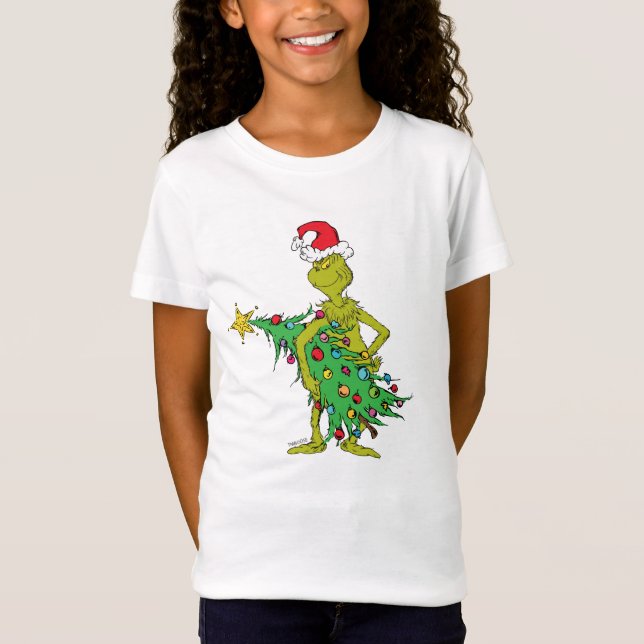 T-Shirt Classic The Grinch | Naughty (Devant)