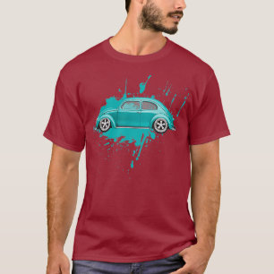T-shirt Classic Vintage Car Paint Old Bug Buggy Beetle