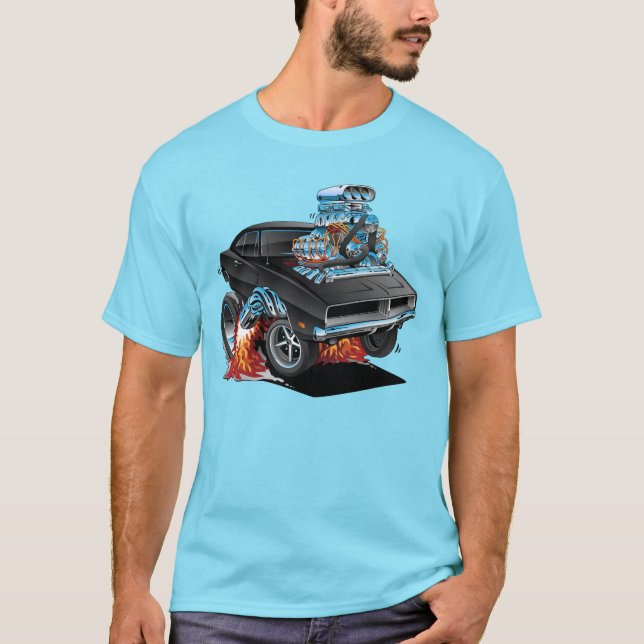 T-shirt Classic Vintage Car Roadster (Devant)