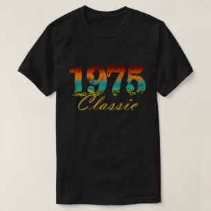T-shirt Classique 1975 Tee Né en 1975 Cadeaux d'anniversa