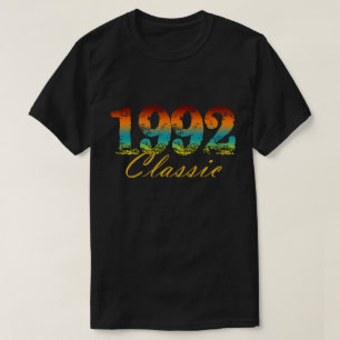 T-shirt Classique 1992 Tee Born en 1992 Cadeaux d'annivers