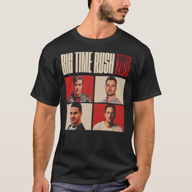 T-shirt classique à grande vitesse BTR (Devant)