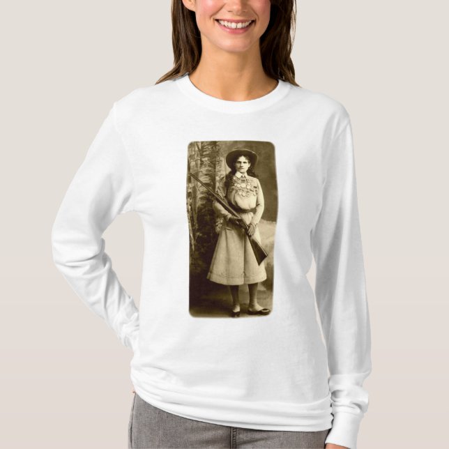 T-shirt Classique Annie Oakley (Devant)