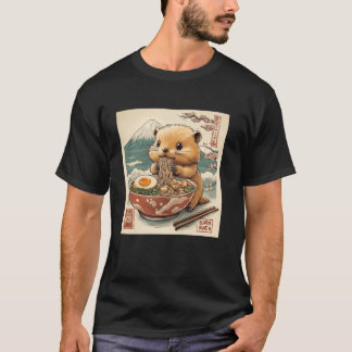 T-shirt Classique bébé castor des fleurs de cerisier du Mo