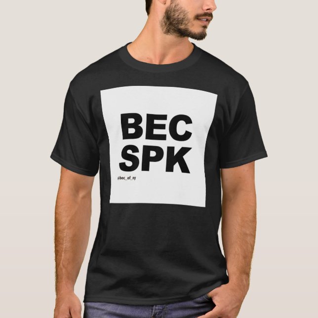 T-shirt classique BECSPK (Devant)