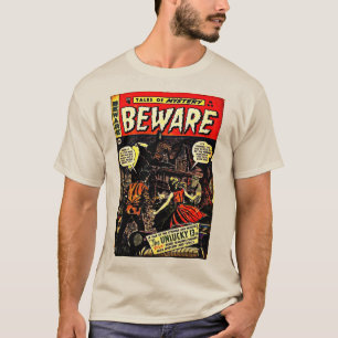 T-shirt classique "BEWARE" Imaginaire Comics