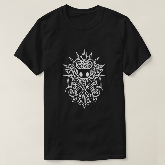 T-shirt Classique blanc de tribu Hollow Knight (Design devant)