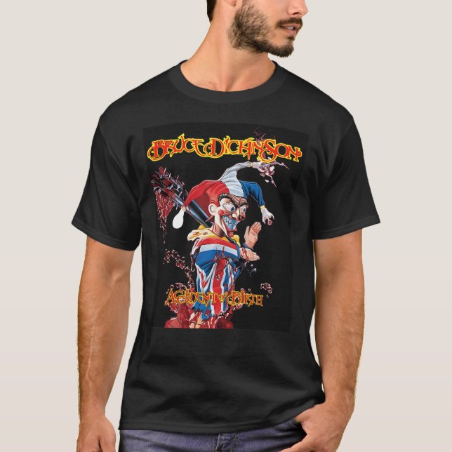 T-shirt classique bruce dickinson (Devant)