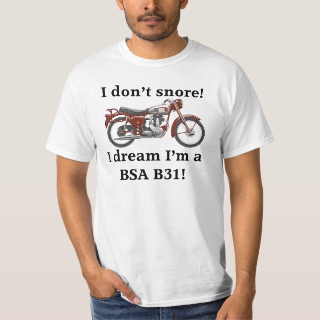 T-shirt classique BSA B31 (Devant)