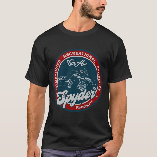 T-shirt classique Can-Am Spyder Retro (Devant)