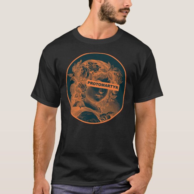 T-shirt classique censuré par protomartyr (Devant)