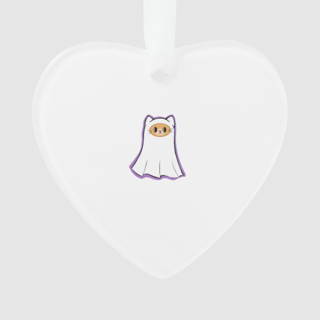 T-shirt classique chat fantôme_3 (devant)