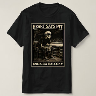 T-Shirt Classique Cœur dit Puits Genoux dit Balcon