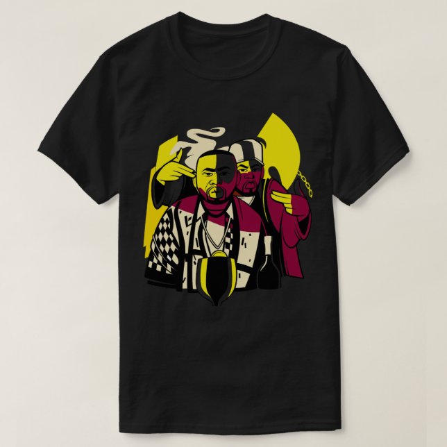 T-shirt classique Cubain 4 seulement construit (Design devant)