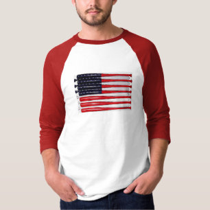 T-shirt classique d'art de bruit de batte de