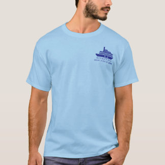 T-shirt Classique de bateau de rivière