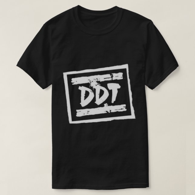 T-shirt classique de la bande de DDT (Design devant)